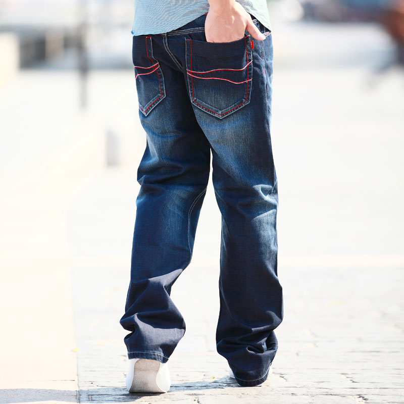 Jeans pour jeunesse droite en vrac en coton pour Quatre saisons - Ref 1464179 Image 3