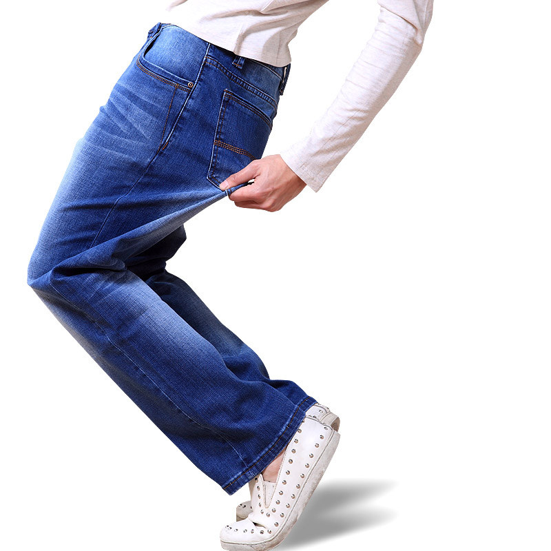 Jeans pour jeunesse droite en vrac 100% coton pour automne - Ref 1478407 Image 5