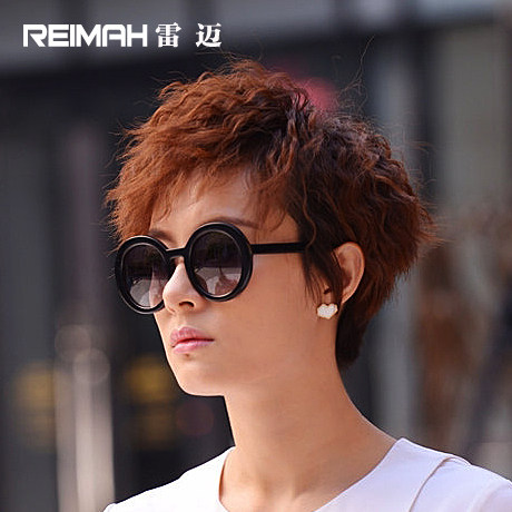 新款偏光太阳镜女士太阳眼镜复古大框墨镜女潮防紫外线蛤蟆镜