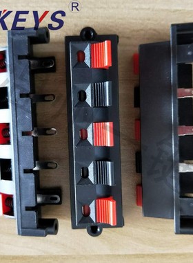 连接夹 5位优质音响接线夹快速夹老化测试夹WP5-1C方形外接线座