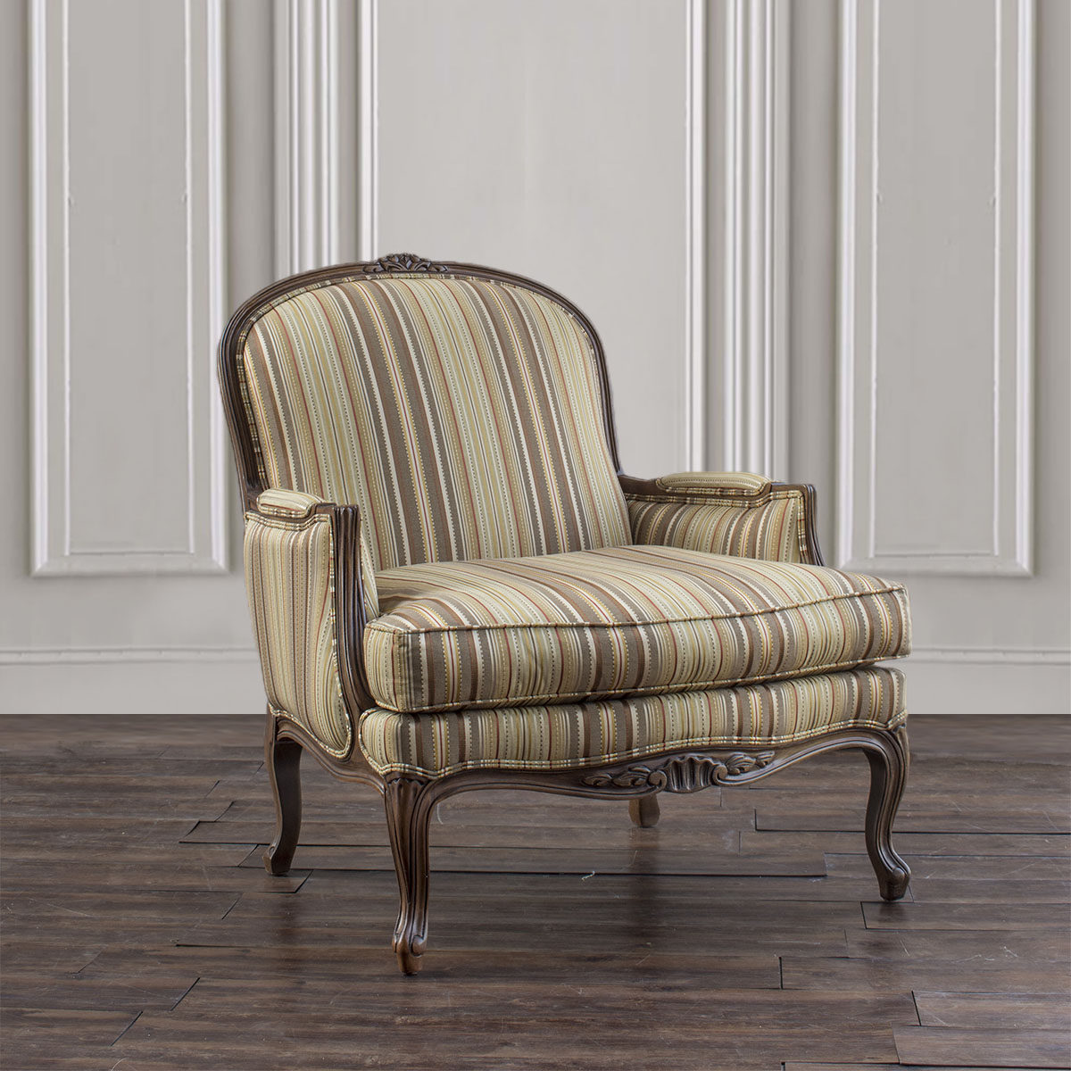 美式单人组合棉麻布艺羽绒沙发椅