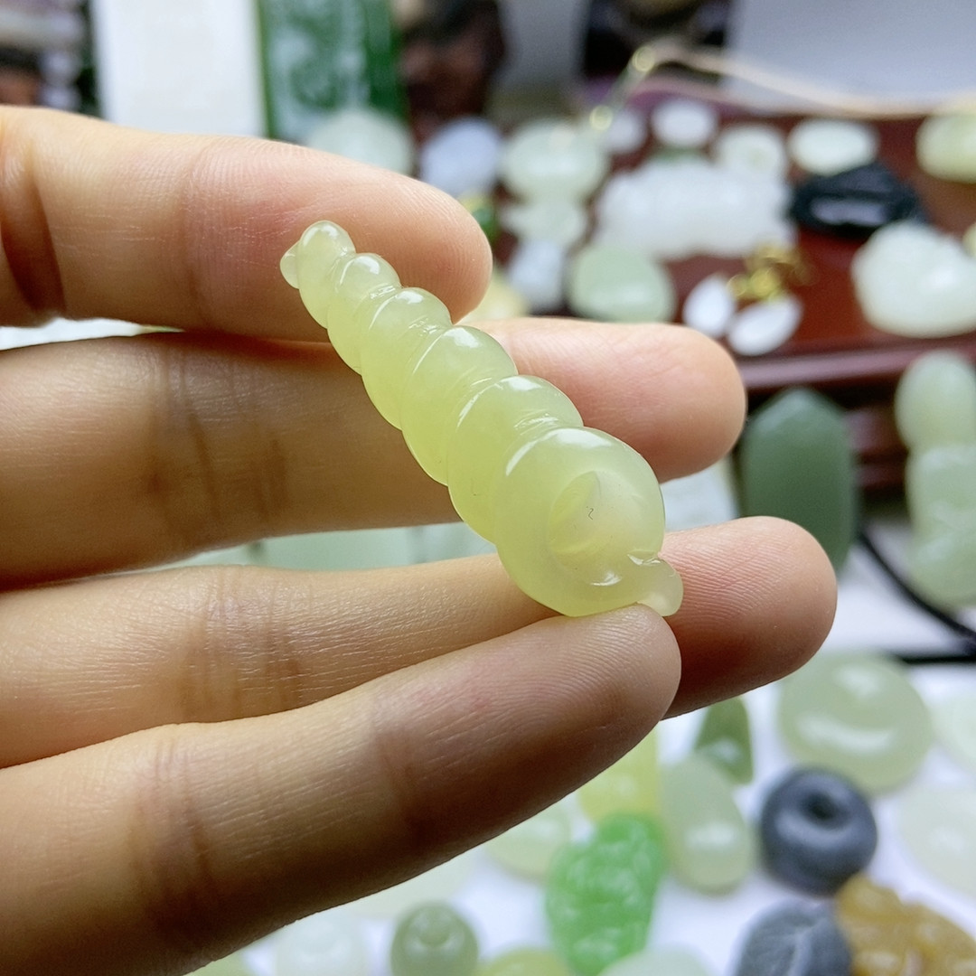 天然和田玉实体店放漏