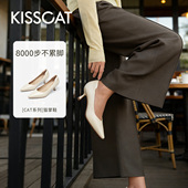 浅口单鞋 女 CAT系列 26春新法式 好物体验专享 KISSCAT接吻猫