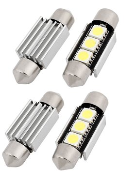 canbus解码5050  36MM 39MM 41MM 3灯汽车LED双尖灯阅读灯 牌照灯