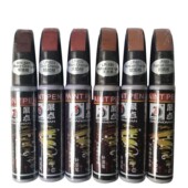 摩力橙色系列汽车补漆笔 黑白红银灰蓝绿棕黄 车漆修复划痕修补笔