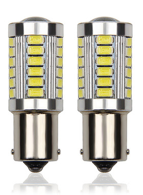 1157 1156 BAU15S 5630 5730 33灯 汽车 LED 刹车 倒车 转向灯12V