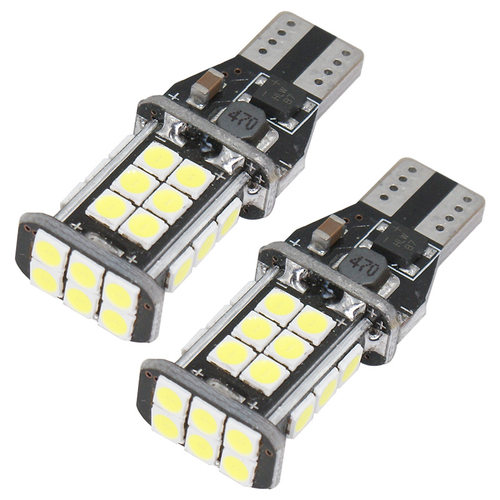 汽车LED带解码超高亮LED倒车灯 T15 1156 7440 3030 24SMD 流氓灯