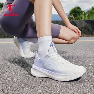 乔丹女鞋中考体育专用跑步鞋女生学生运动鞋初中生跑鞋初中生体测