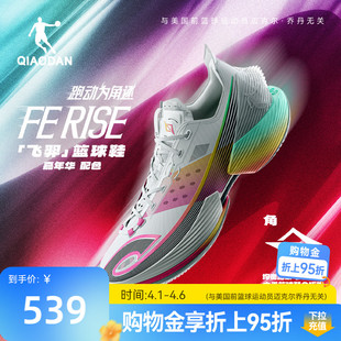 男专业实战回弹耐磨防滑抗扭低帮球鞋 RISE飞羿碳板篮球鞋 乔丹FE