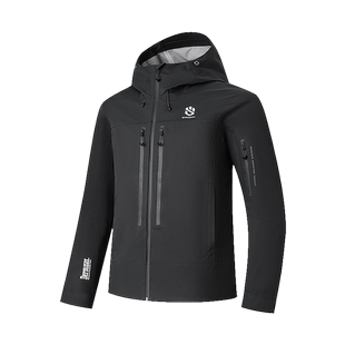 乔丹【山神ULTRA】DERMIZAX联名硬壳冲锋衣男2026春季新款登山