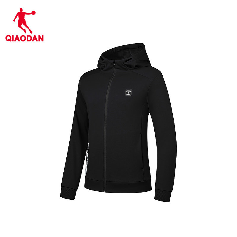 中国乔丹商场同款针织上衣2025冬季新款男士连帽休闲运动外套舒适,运动服/休闲服装,运动茄克/外套,淘宝优惠券,粉丝福利购,淘宝优惠卷