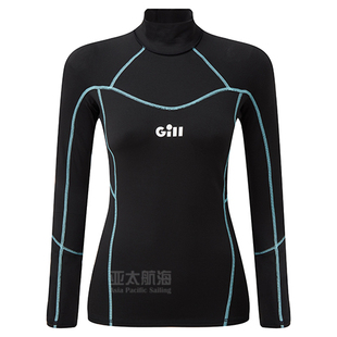 新款小艇服女士帆船航海服装户外竞赛速干紧身衣运动保暖服长袖