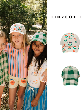 现货 西班牙 Tinycottons 23ss 春夏儿童宝宝太阳帽遮阳棒球帽子