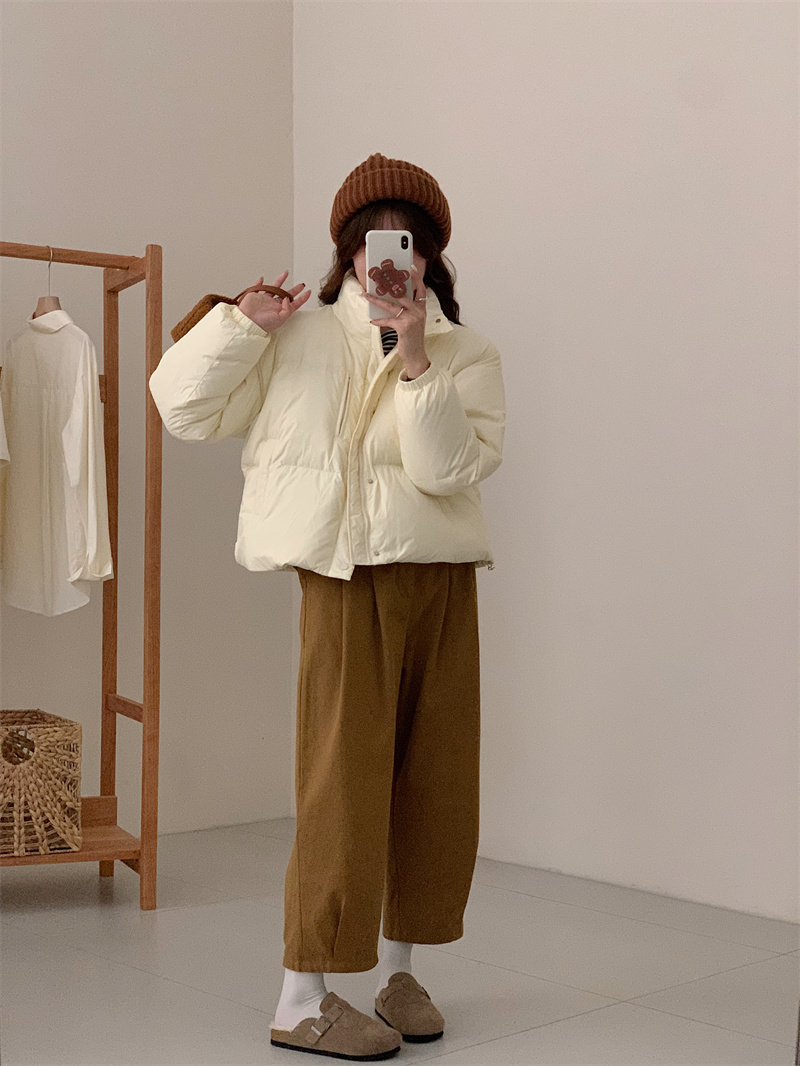 JAYSING短款面包羽绒服