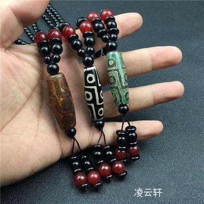 丁真同款西藏天珠玛瑙玉髓项链
