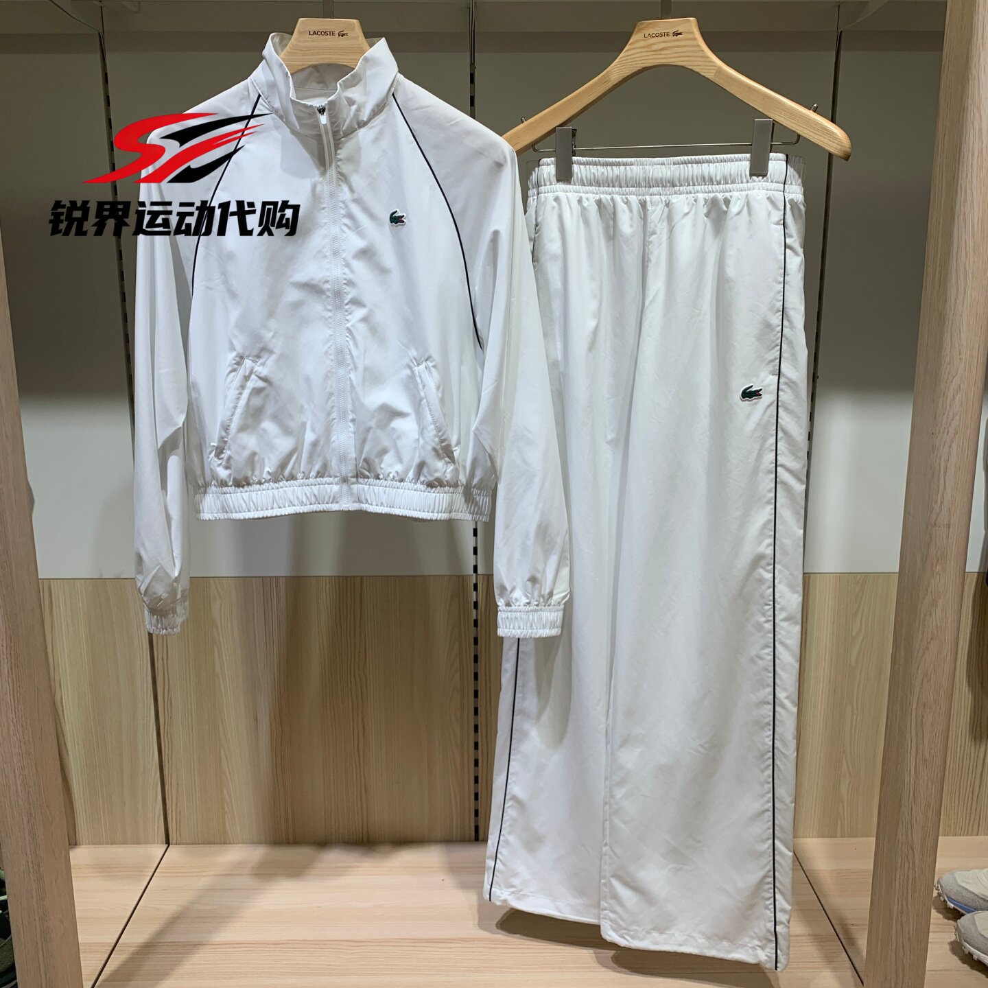 LACOSTE法国鳄鱼网球运动夹克图片