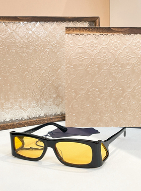 长方形小框网红风遮阳墨镜男女款