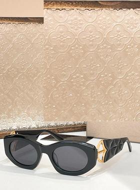 男女款遮阳墨镜防紫外线时尚椭圆