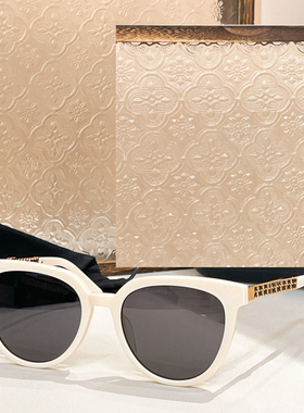 复古风链条遮阳墨镜男女款圆形