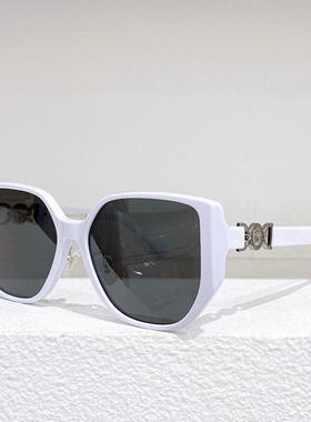 2023新款多边形太阳眼镜女圆脸4449时尚个性遮阳墨镜男蓝黑白黄粉