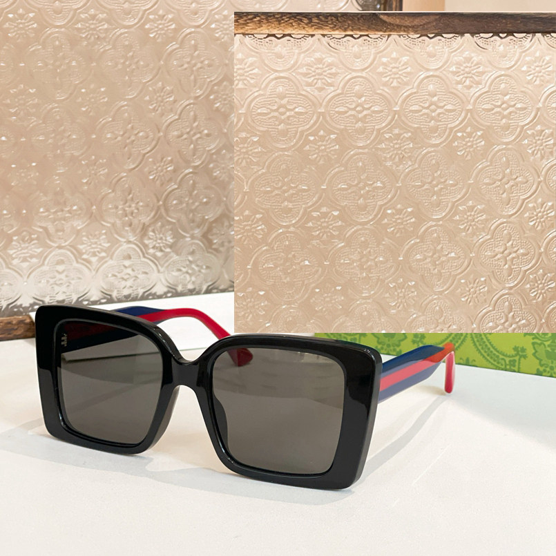 时尚方形大框遮阳墨镜显瘦男女款