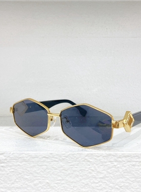 金属多边形太阳眼镜遮阳防紫外线