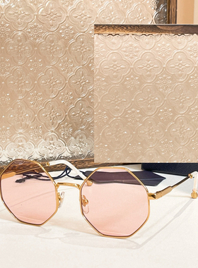 多边形遮阳墨镜男女款时尚复古风