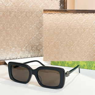 长方形小框太阳眼镜女2002SK时尚 网红风遮阳墨镜男防紫外线黑白棕