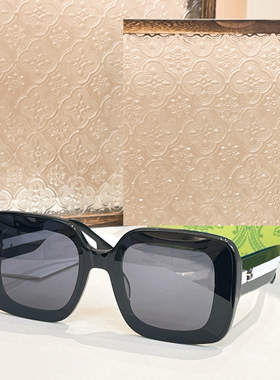 时尚方形框素颜显瘦遮阳墨镜男女
