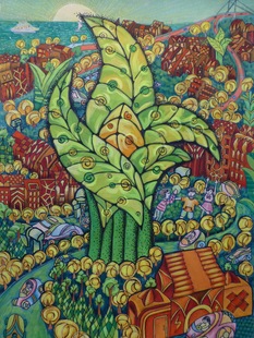 第28届全国青少年科技创新大赛科学幻想绘画 儿童科幻画 美术素