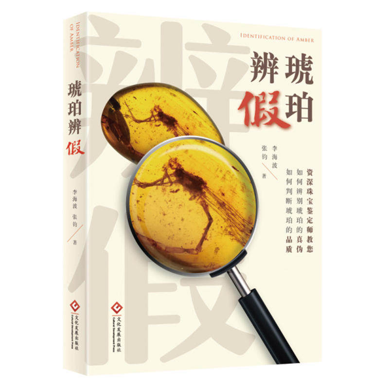 琥珀辨假 琥珀书籍 入门知识专业鉴别书 如何辨别琥珀的真伪 判断琥珀的品质 盐水测试法 带静电 时尚生活 柯巴树脂 李海波著
