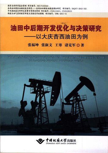 油田中后期开发优化与决策研究-以大庆杏西油田为例 中国地质大学出版社