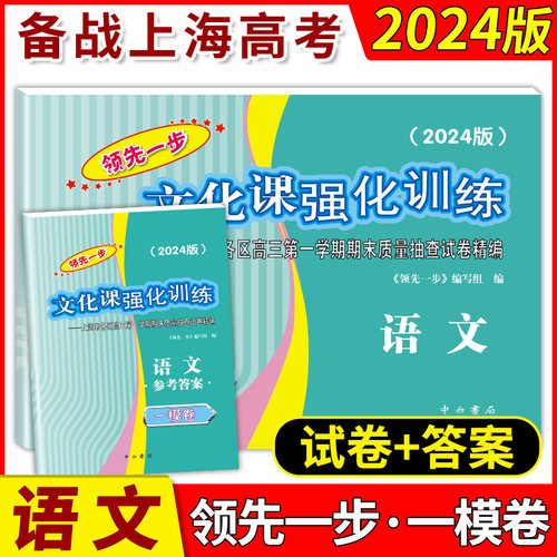 2024年版领先一步高考一模卷语文