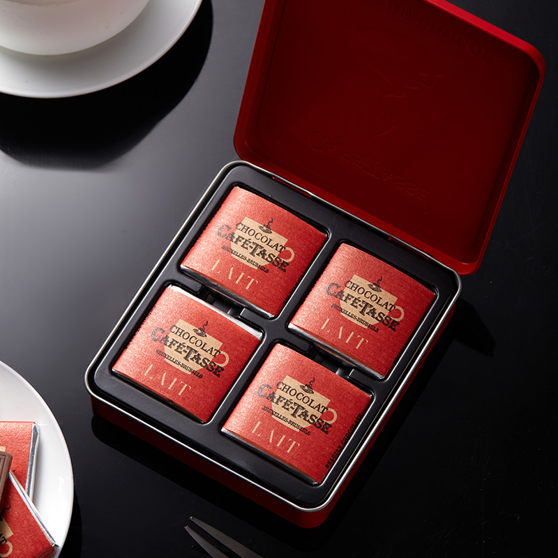 Café-tasse加菲特使黑巧克力礼盒比利时进口送女友胖东来同款