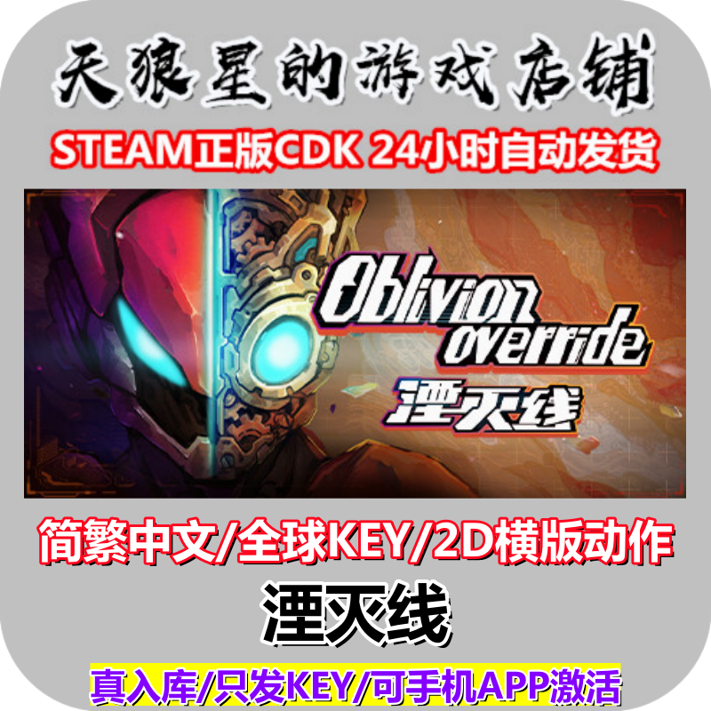 STEAM/湮灭线/全球key/中文