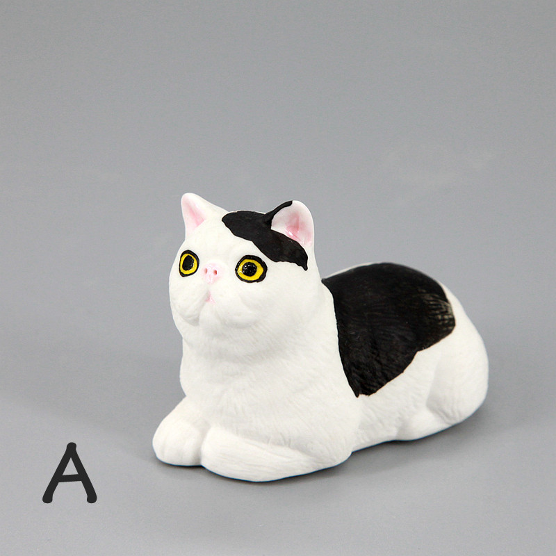 猫咪立体硅胶模具 3D慕斯蛋糕滴胶 烘焙巧克力盐雕捏捏蜡烛模具
