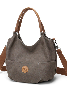 2025新款帆布包女包大容量单肩包女包帆布包上班包工作包日常包