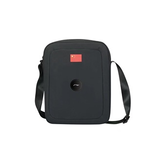 李宁赞助2025国家队运动腰包国旗款男女同款单肩包小挎包胸包