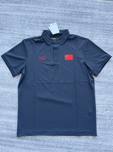 361度2025赞助中国代表团国家队休闲运动短袖POLO衫速干四色可选