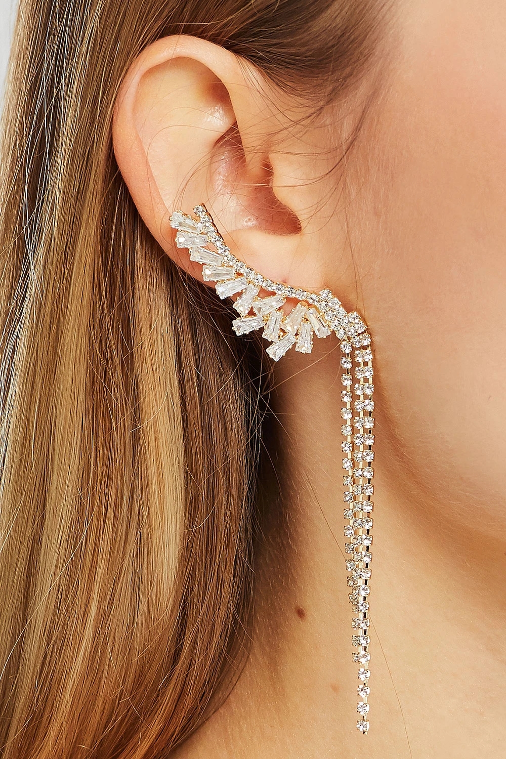 storets代购合金镶嵌耳钉