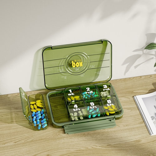 分格药盒7天21天28天药盒