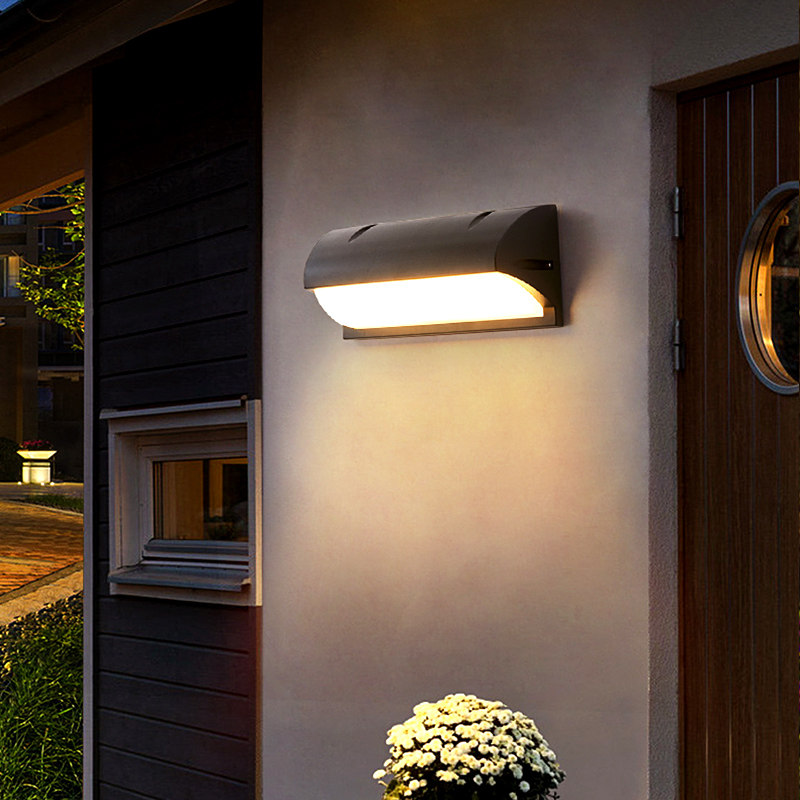 户外壁灯防水庭院墙壁装饰室外大门口花园院子简约背景墙影壁墙灯