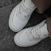 复古设计感德训鞋 VEEFSHOW 潮 设计感厚底女百搭板鞋 休闲鞋 722