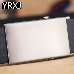 带男 商务裤 头层牛皮钛合金皮带男士 真皮钛自动扣滚轴腰带男时尚