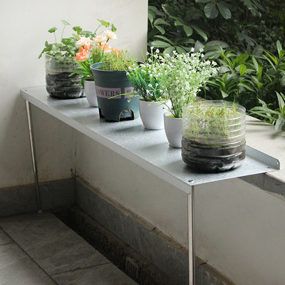 不锈钢高低脚加宽板防腐花架