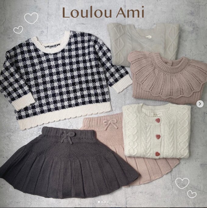 日本订单 LOULOU Ami毛衣/针织衫