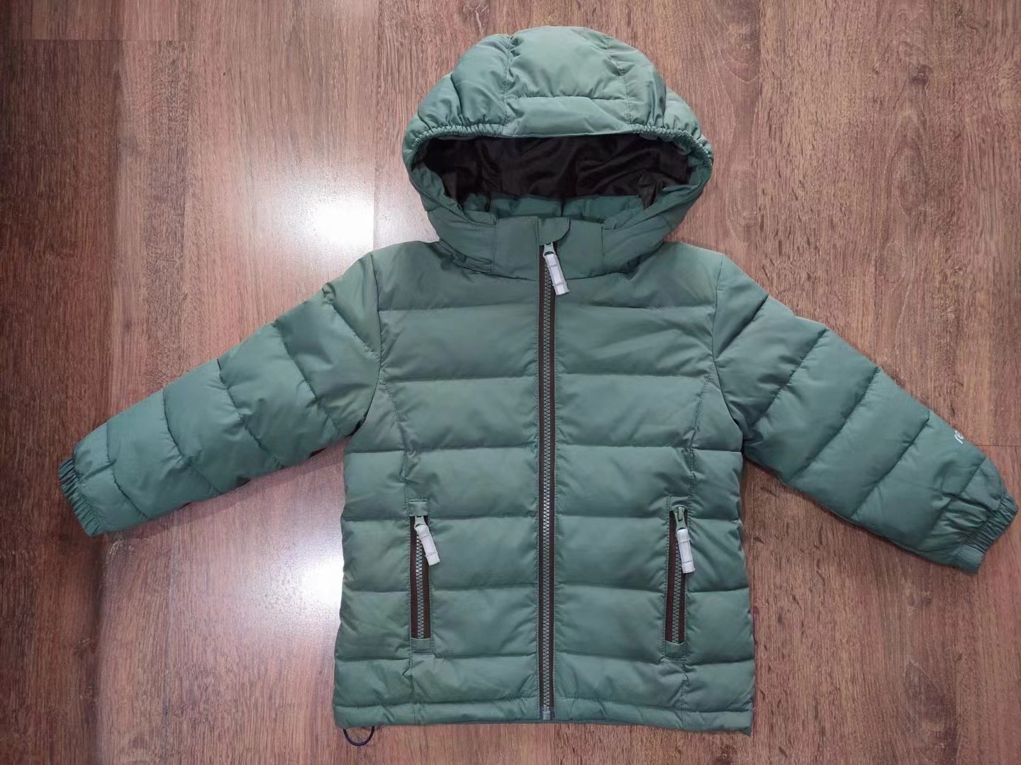 北欧订单reflex男童白鸭绒高克重羽绒服后背带羊羔绒锁温保暖抗风