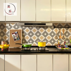 耐高温装饰卫生间小清新防油贴纸