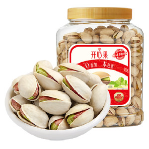 姚生记458g罐装开心果坚果炒货进口干果原色无漂白孕妇健康零食