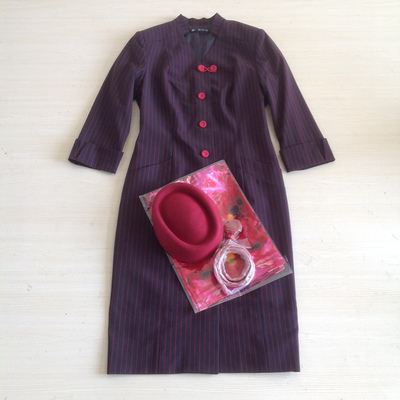 空乘上海航空连衣裙飞行映画